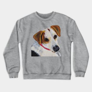 Cletus the Treeing Walker Coonhound Mix Dog Crewneck Sweatshirt